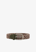 Mango ADULT - Braided belt - khaki