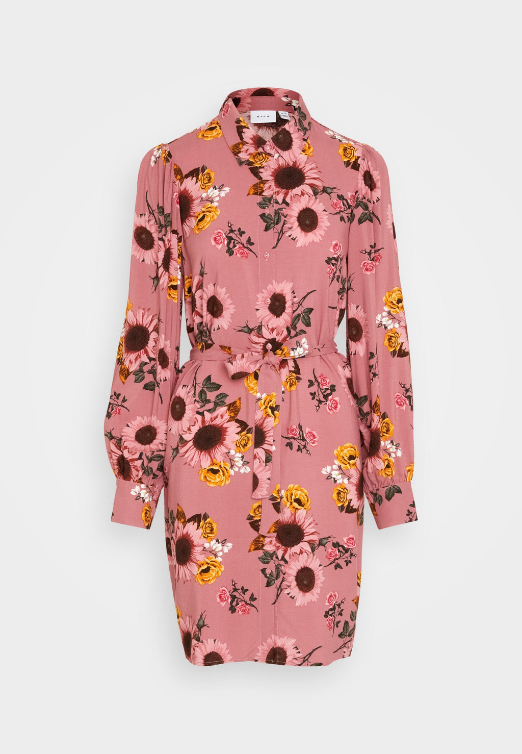 VILA VIMARIA BUTTON SHIRT DRESS