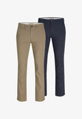 Jack & Jones Chino 2-pack Slim Fit - Trousers - navy blazer