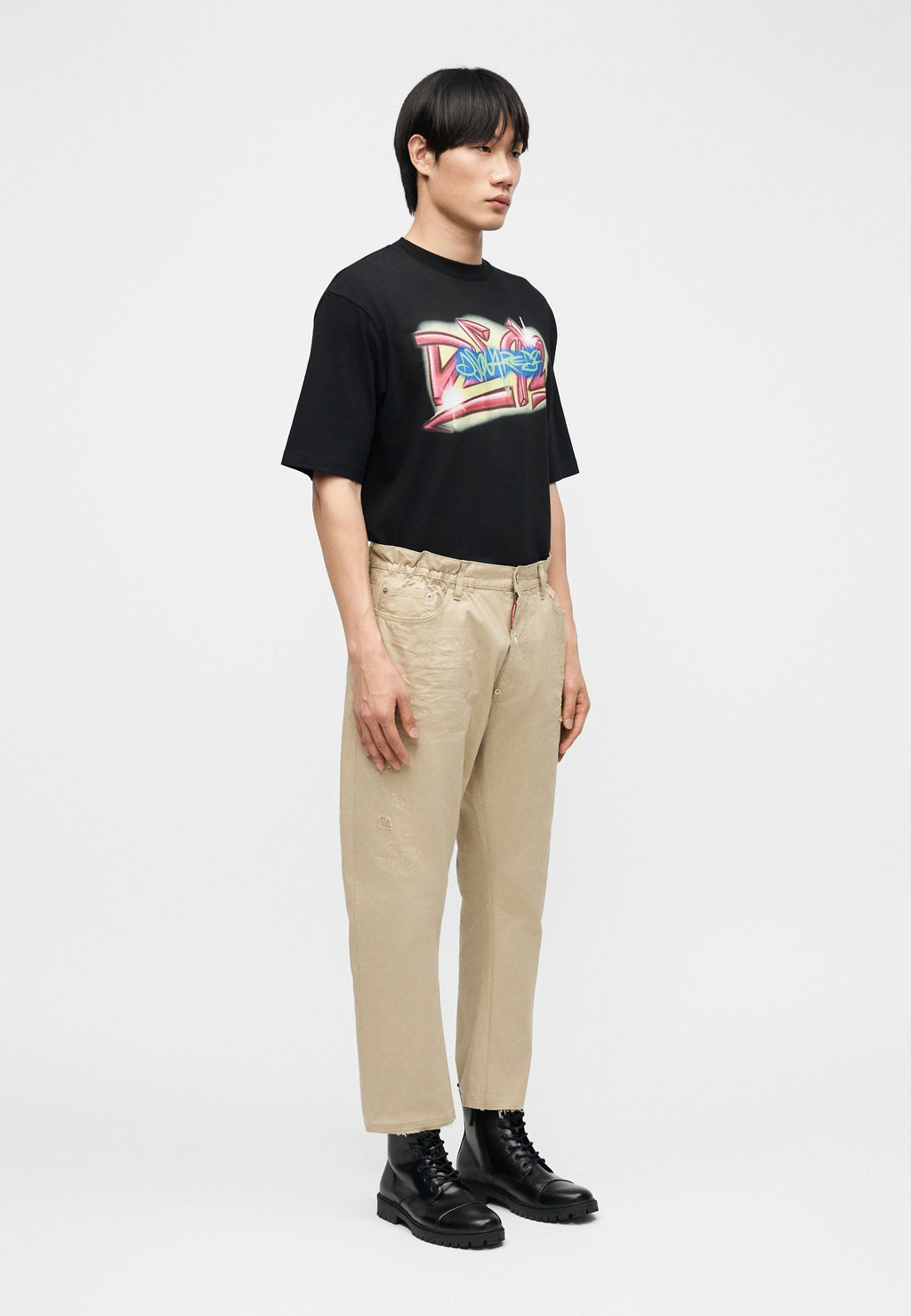 Dsquared2 RIPPED BIG BROTHER PANT