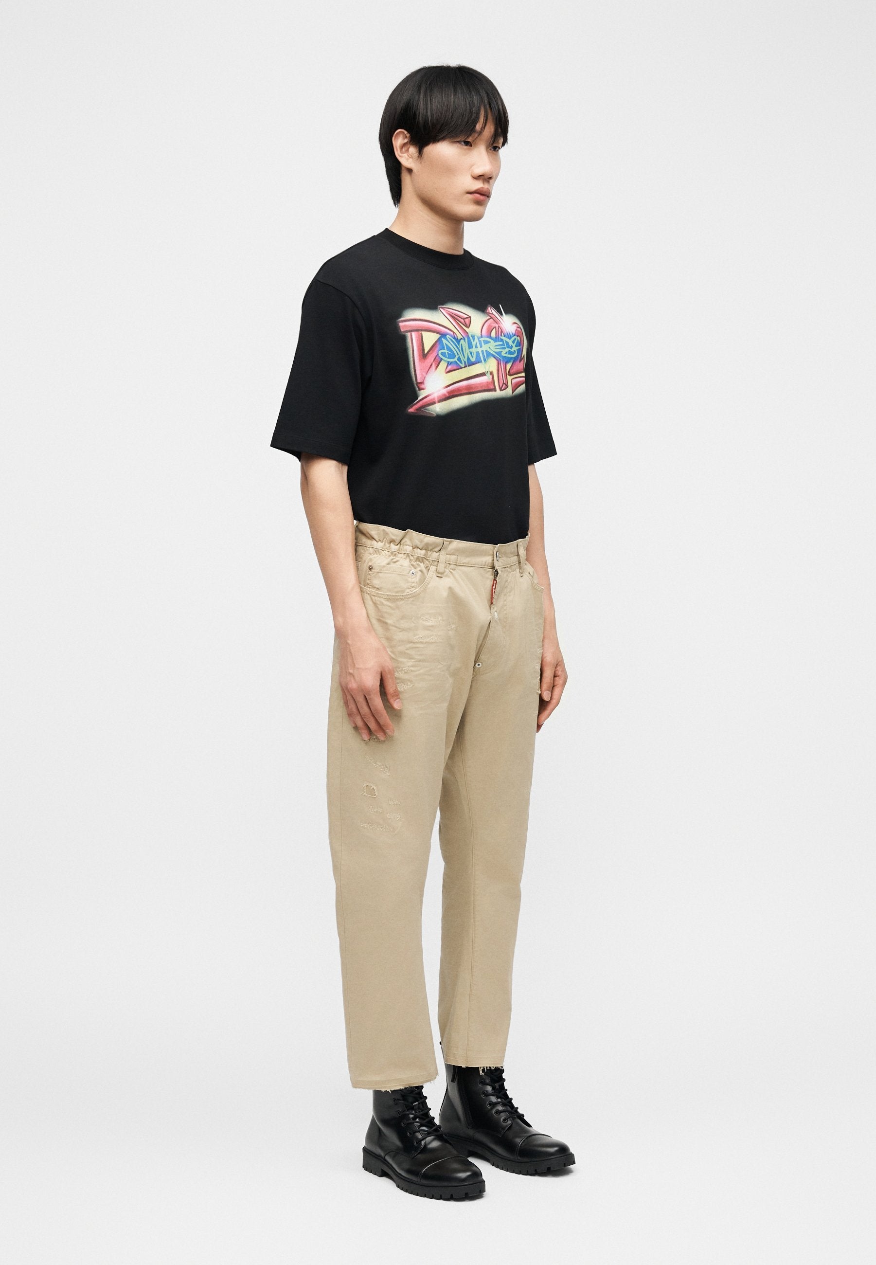 Dsquared2 RIPPED BIG BROTHER PANT