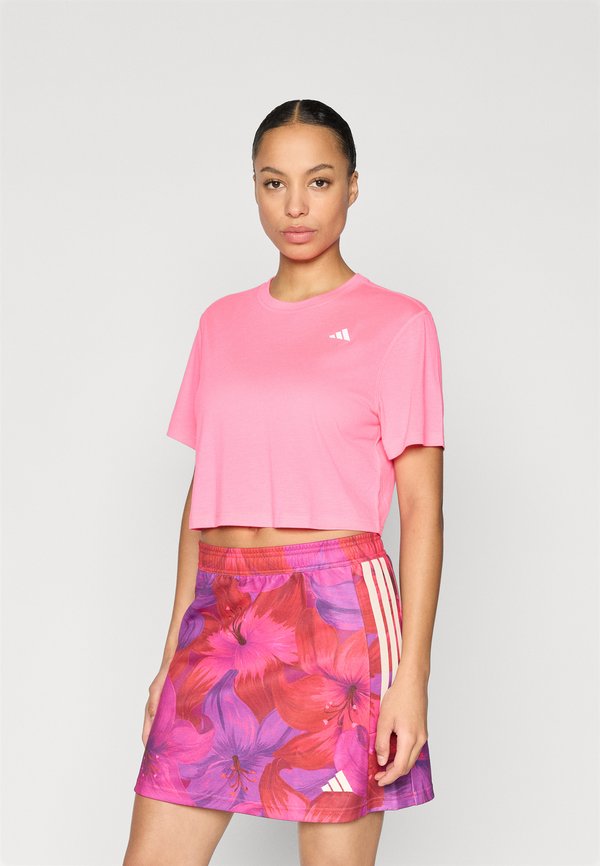 adidas Performance WORKOUT ESSENTIALS BOXY - Sports T-shirt - lucid pink