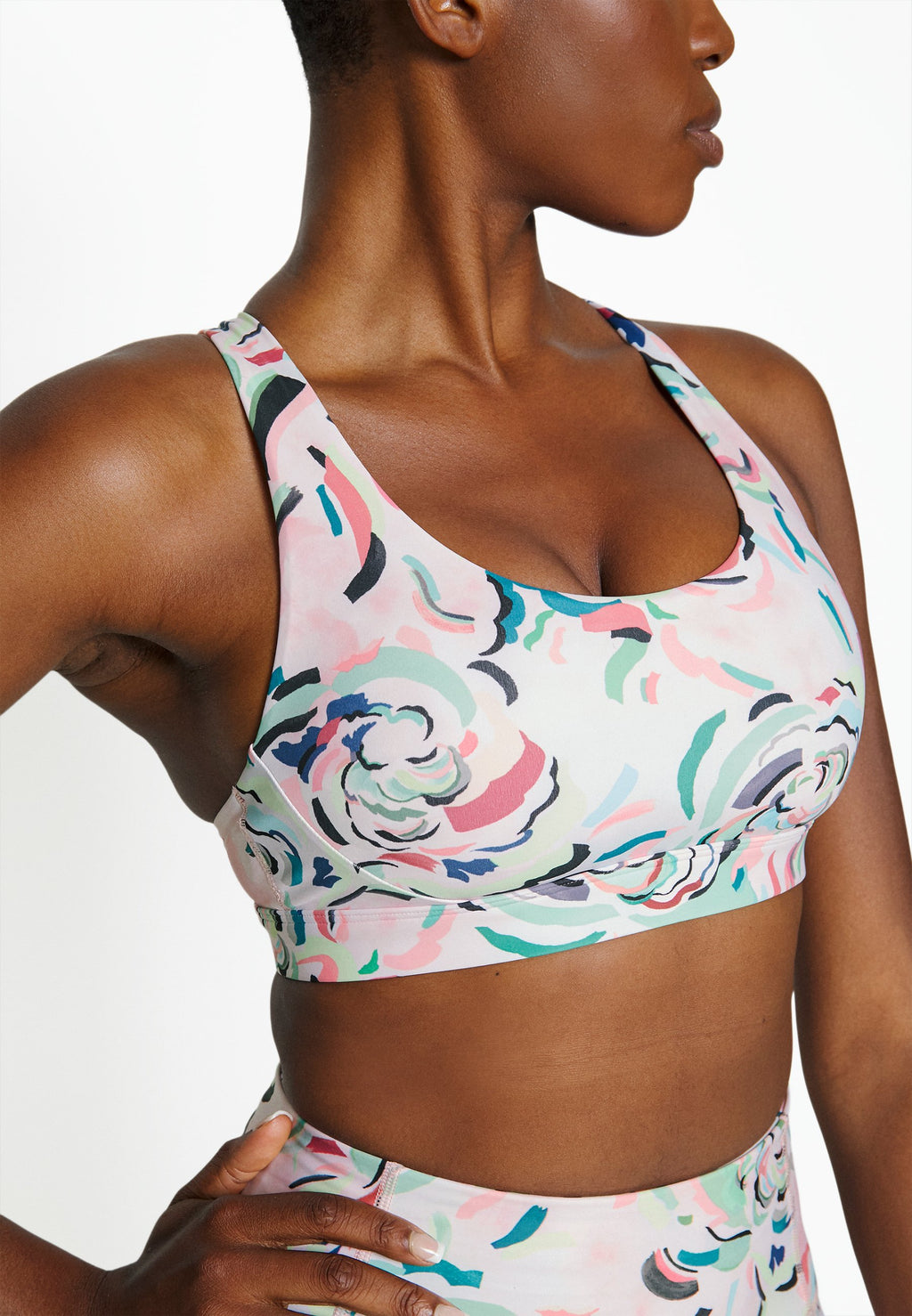 Athleta ULTIMATE PRINTED BRA A-C