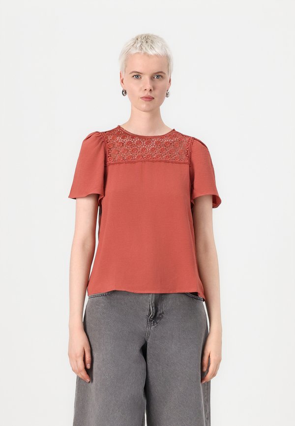 Vero Moda VMALVA - Top - marsala