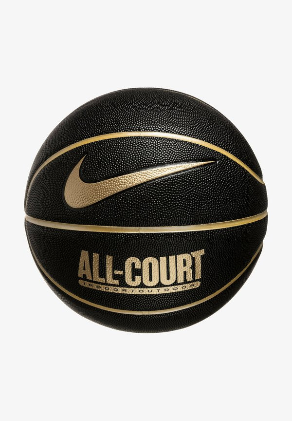 Nike Performance EVERYDAY ALL COURT DEFLATED UNISEX - Basketball - black metallic gold black metallic gold