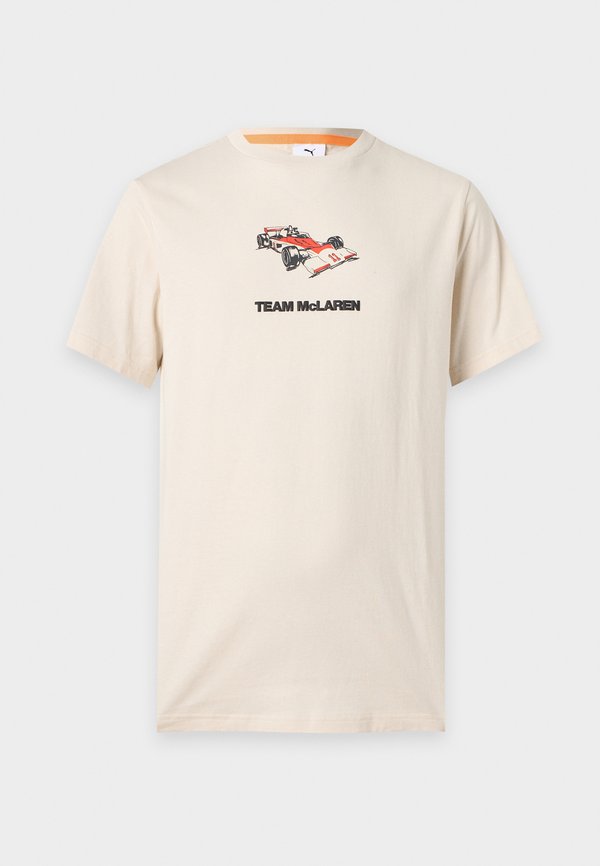 Puma MCLAREN RACING GRAPHIC TEE - Print T-shirt - alpine snow