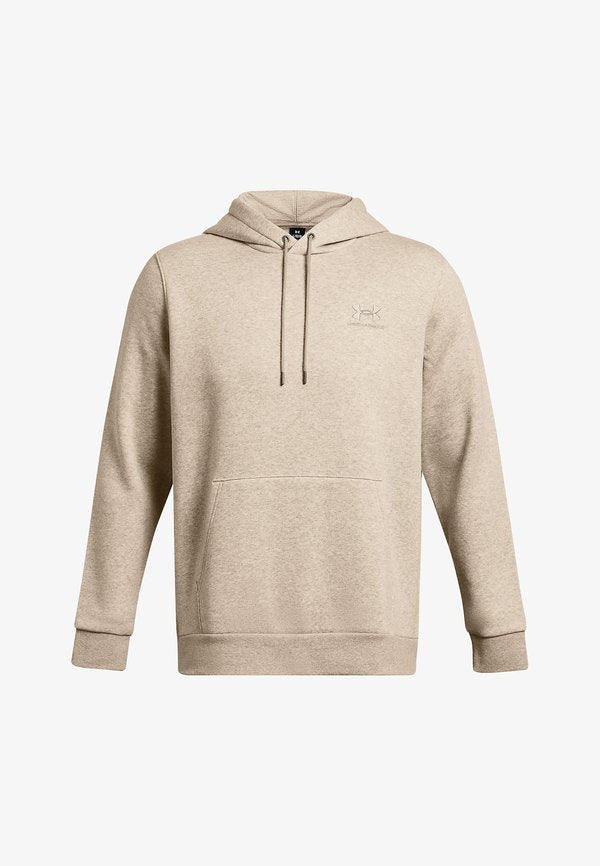 Under Armour ICON FLEECE - Hoodie - timberwolf taupe light hthr   timberwolf taupe