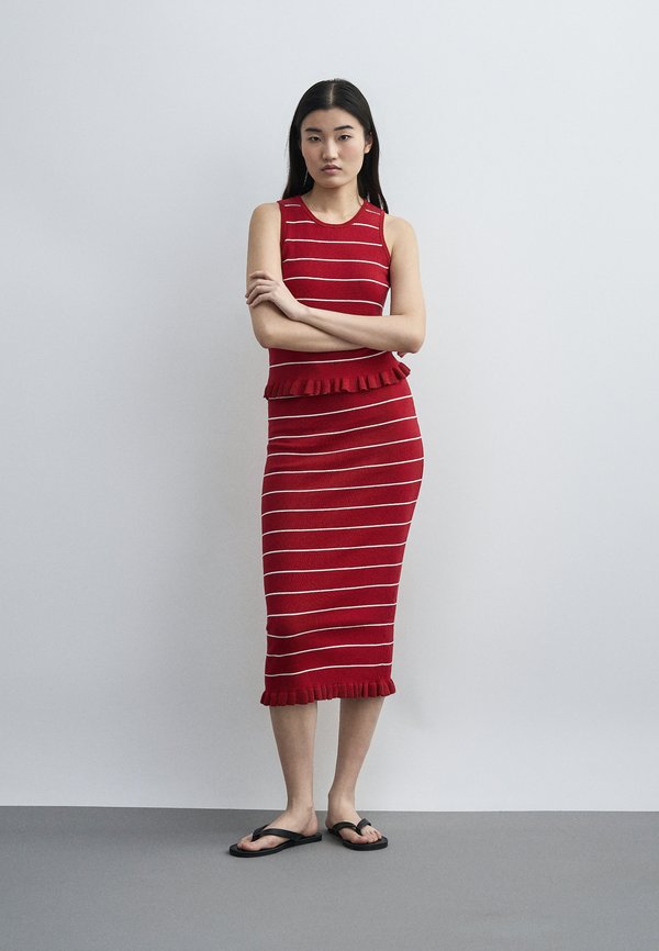 DESIGNERS REMIX TALIANA STRIPE SKIRT