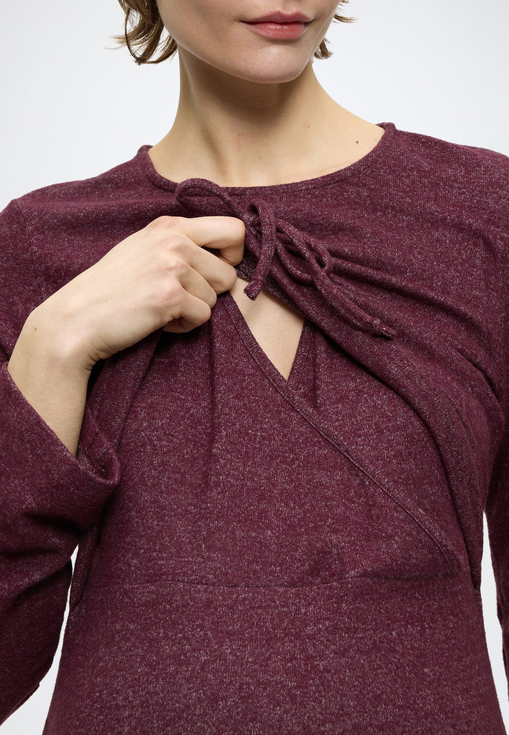 MAMALICIOUS MLALICE JUNE LS JRS MIDI DRESS