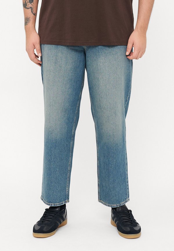 Jack & Jones Relaxed Fit Plus Size JJICHRIS JJIORIGINAL ST 336 BLU BF PLS - Relaxed fit jeans - blue denim