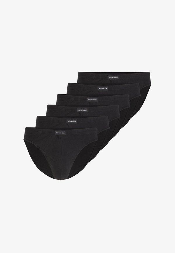 TOM TAILOR 5-PACK - Briefs - black