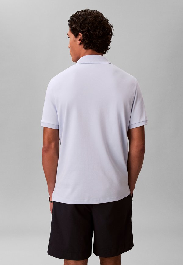 Calvin Klein SS SLIM SUPIMA ZIP POLO
