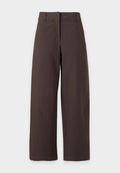 Vero Moda VMSOFIA BARREL PANT - Trousers - chocolate torte