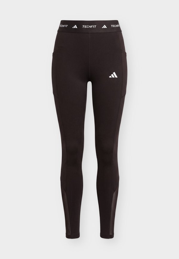 adidas Performance STASH POCKET FULL LENGTH LEGGINGS - Leggings - aurora coffee