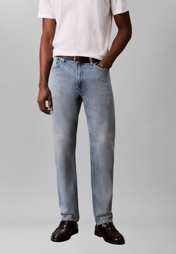 Calvin Klein Jeans CLASSIC TAPER - Straight leg jeans - sage stone