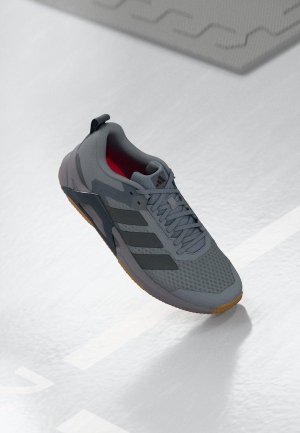 adidas Performance DROPSET CONTROL TRAINING SHOES - Training shoe - grey/grey five/core black