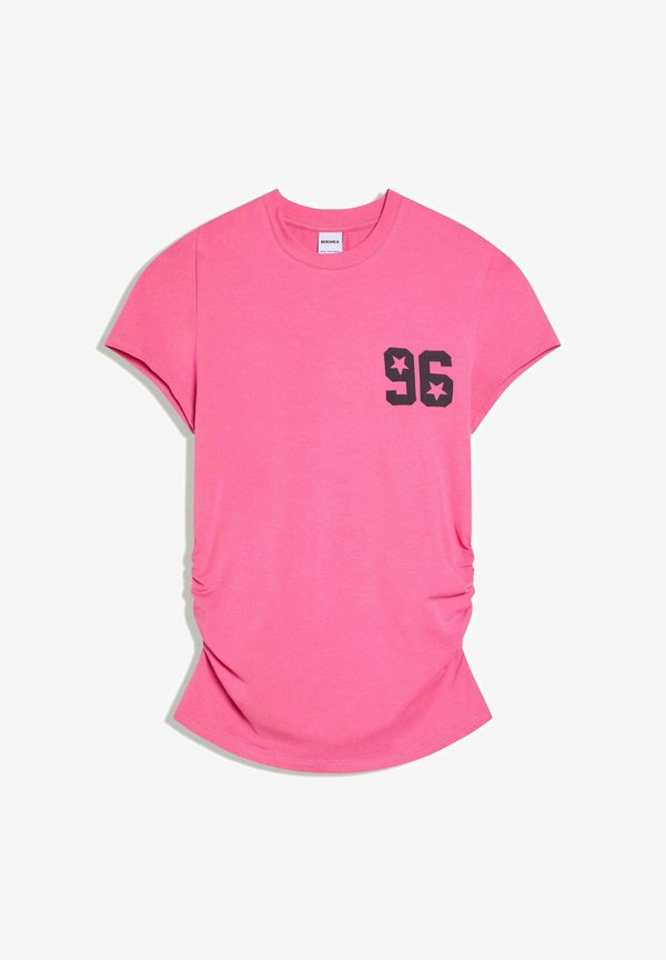 Bershka TSHIRT - Print T-shirt - pink
