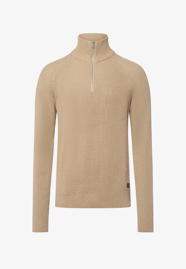Jack & Jones Half zip Plain Half zip - Jumper - melange