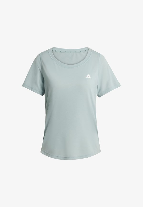 adidas Performance WORKOUT ESSENTIALS SCOOP NECK - Sports T-shirt - sage