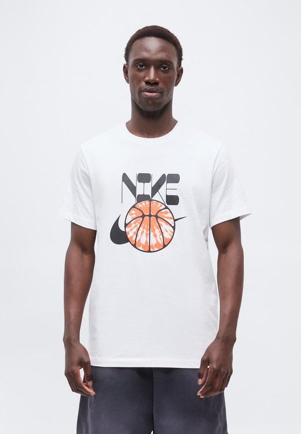 Nike Performance TEE BB-X - Print T-shirt - white