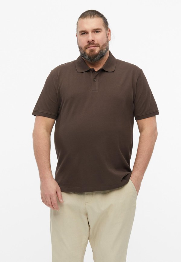 s.Oliver POLO-SHIRT - Polo shirt - dunkelbraun