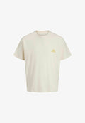 Jack & Jones T- - Print T-shirt - antique white