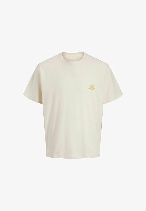 Jack & Jones T- - Print T-shirt - antique white