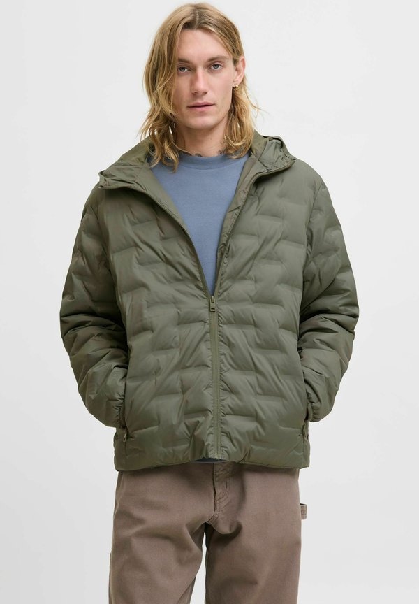 Jack & Jones Quilted Quilted - Winter jacket - dusty olive