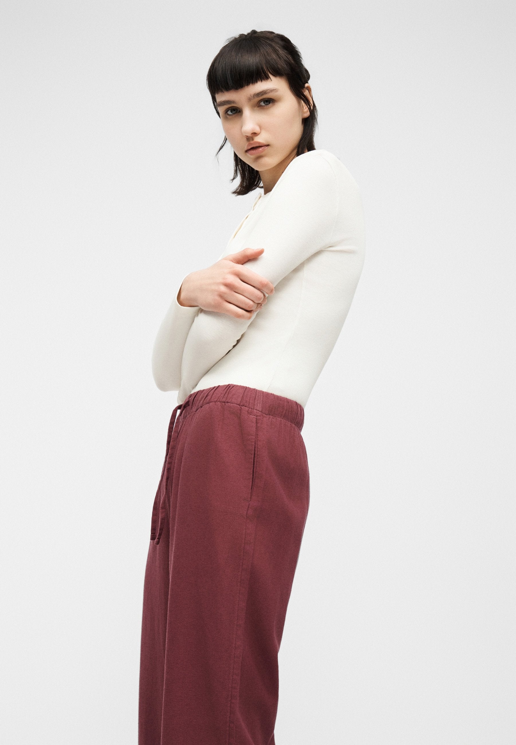 ONLGOA Straight Fit Linen Media 5