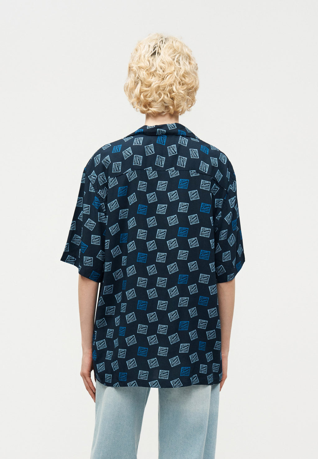 Selected SLHRLXHOTEL AMOUR STAMPS SHIRT
