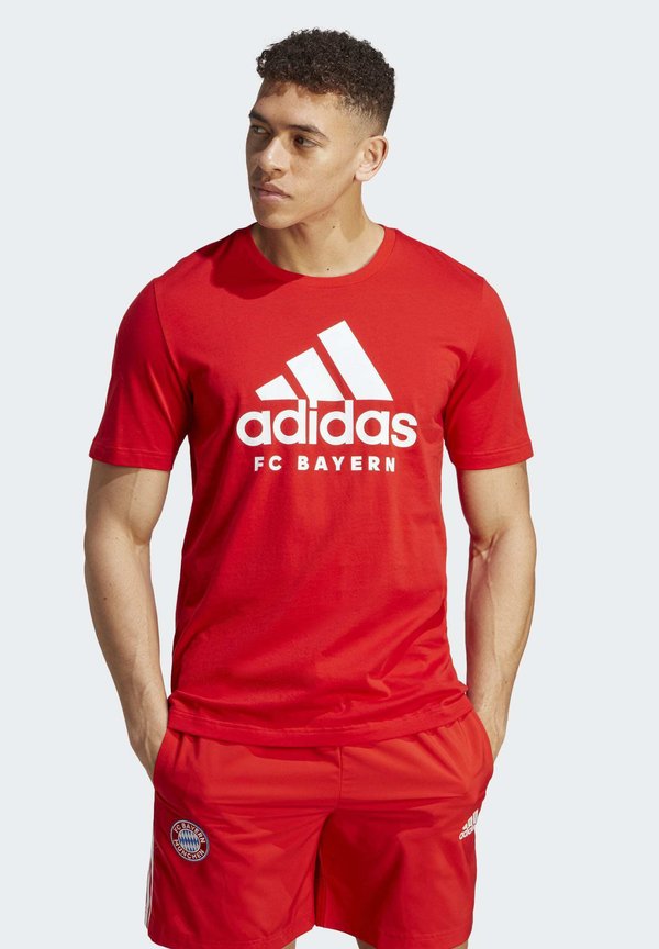 adidas Performance FC BAYERN DNA GRAPHIC - Club wear - red