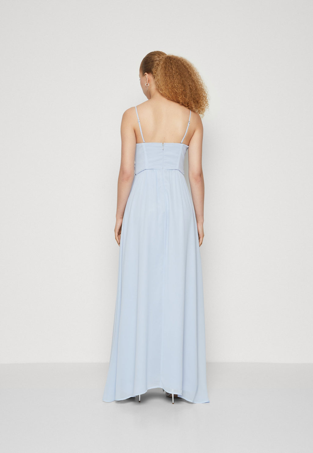 VILA VISTINE DRAPING STRAP DRESS