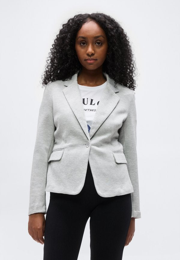 Vero Moda Petite VMJULIA - Blazer - light grey melange