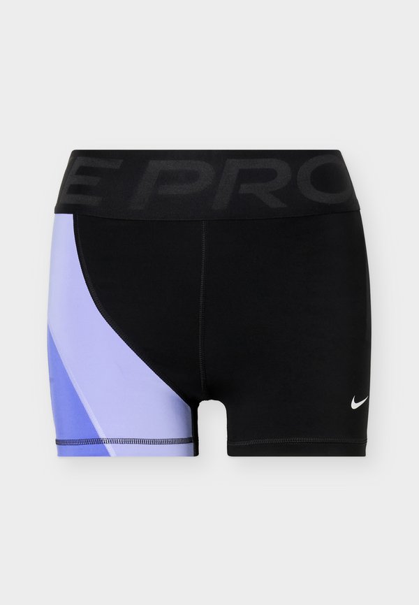 Nike Performance SCULPT - Leggings - black/light thistle/sapphire/white