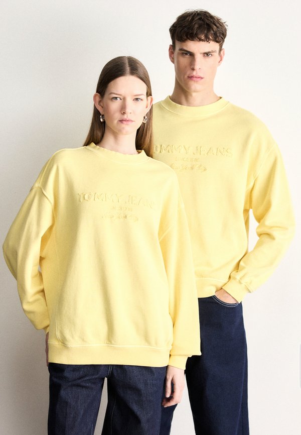 Tommy Jeans CLASSIC '90S TONAL LOGO WASHED SWEATSHIRT
