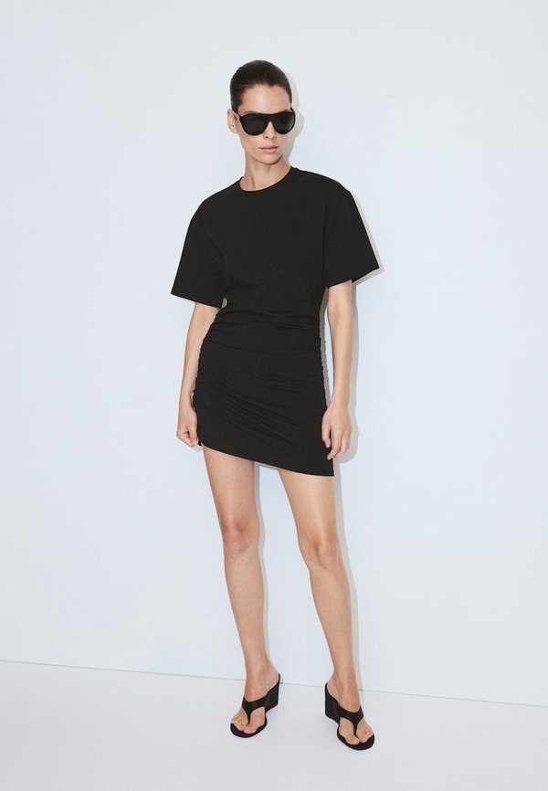Mango ADULT - T-Shirt Dress - black