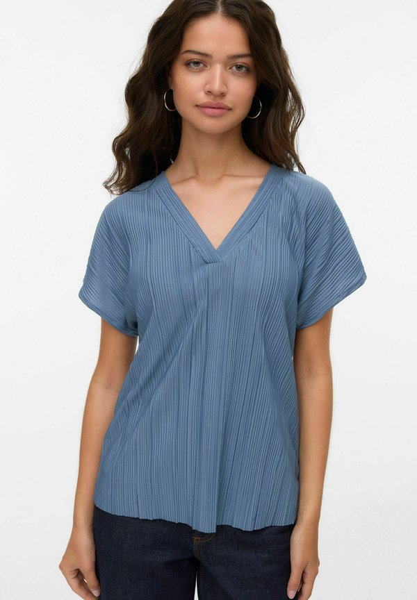 Vero Moda VMPAIGE - Blouse - china blue