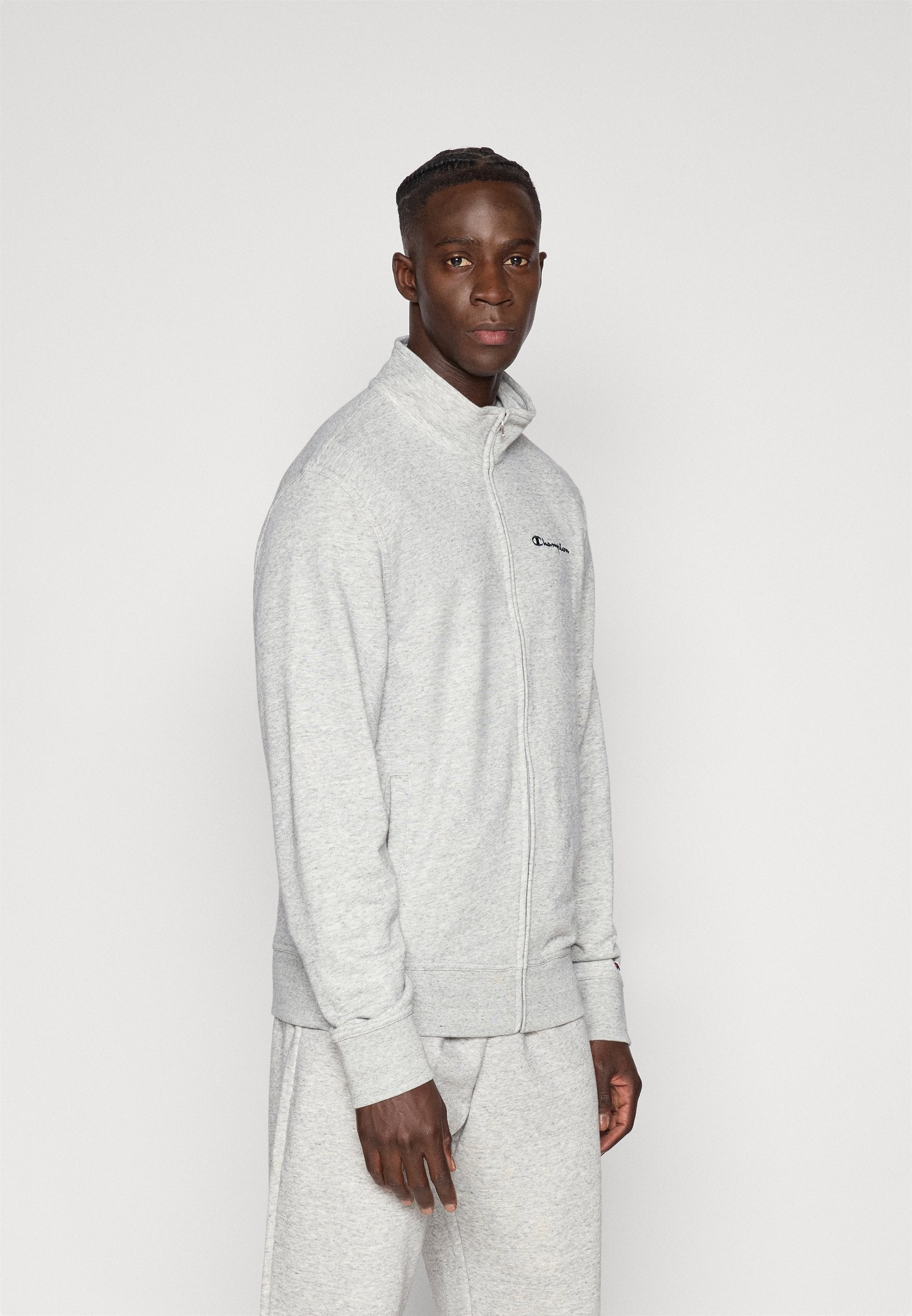 Champion ICONS CONTRAST FULL ZIP SWEATSHIRT