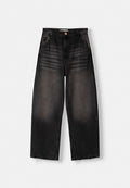 Bershka SKATER - Relaxed fit jeans - black