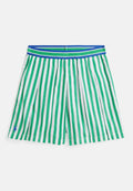 Polo Ralph Lauren STRIPED PLEATED POPLIN CULOTTE SHORT 7-14Y