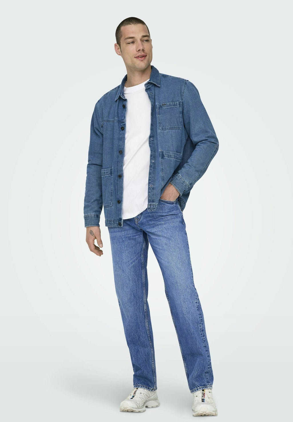 Regular fit ONSEDGE Mid rise Straight Media 2