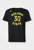 Nike Performance NBA GOLDEN STATE WARRIORS STEPHEN CURRY TEE - Club wear - black