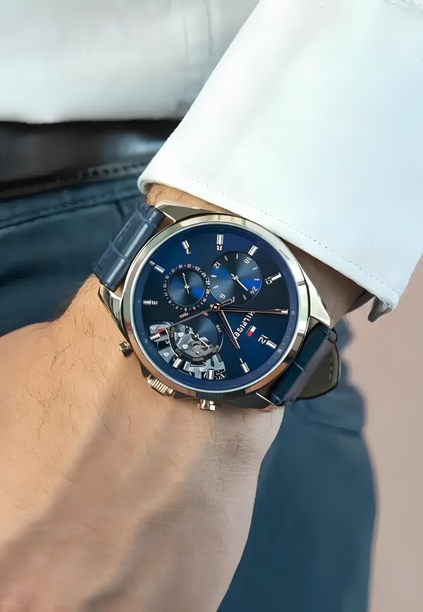 Tommy Hilfiger Chronograph watch - blue