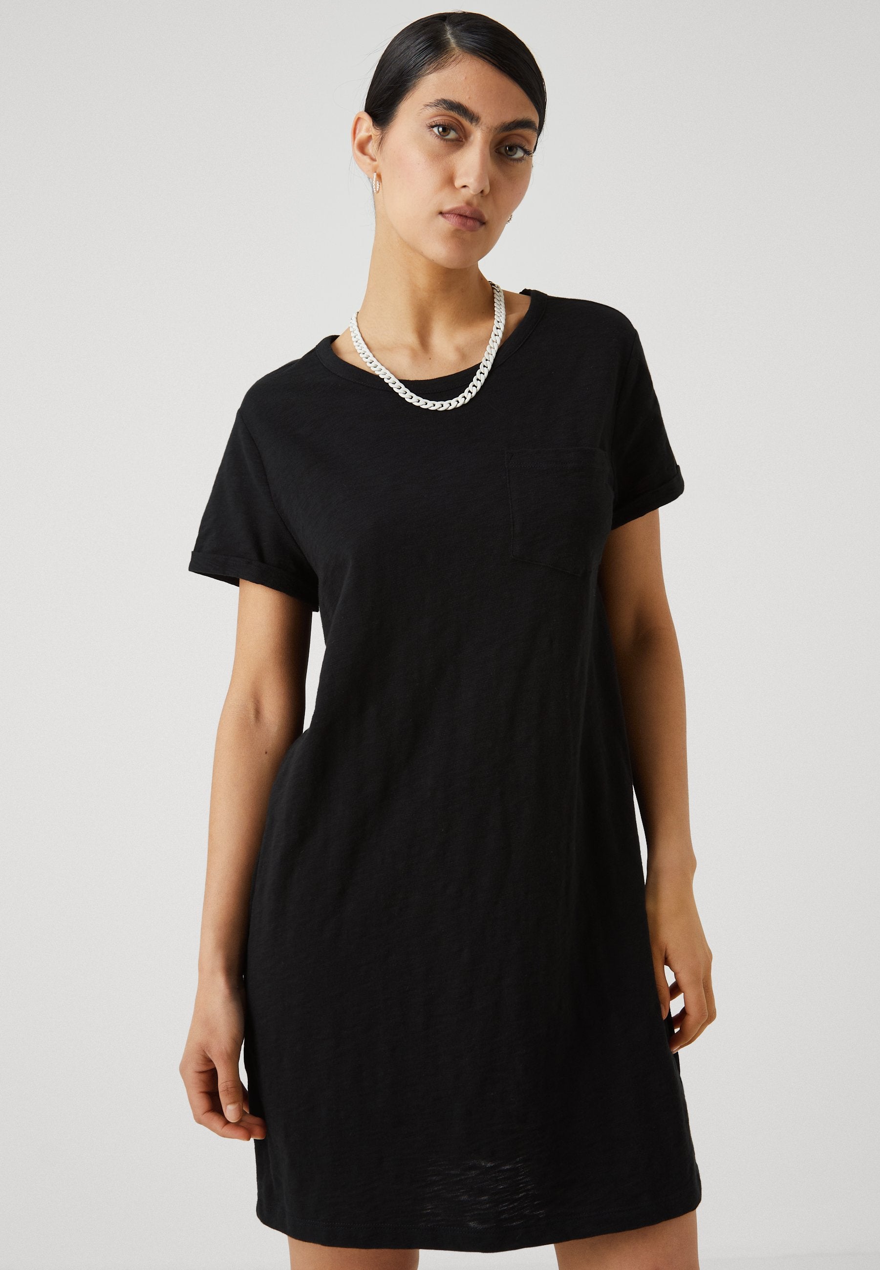GAP Petite SOLID TEE DRESS