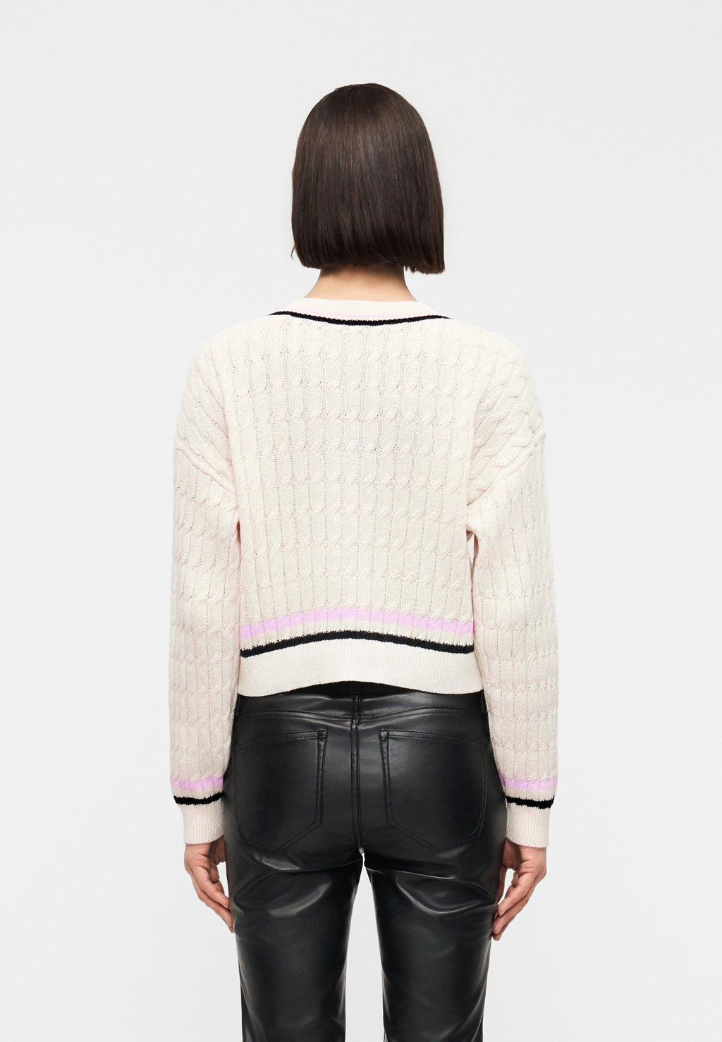 Noisy May NMMAKI CABLE V NECK