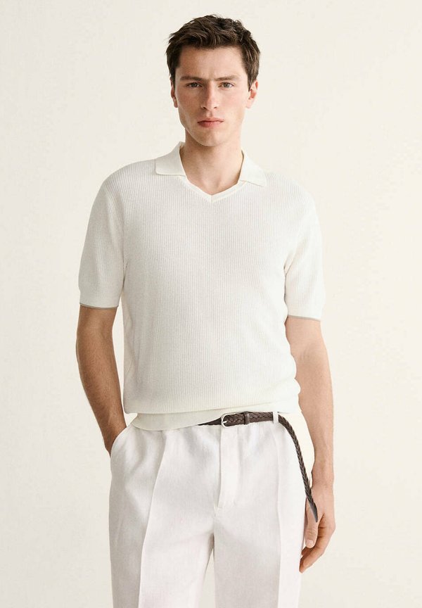 Mango ADULT - Polo shirt - off-white