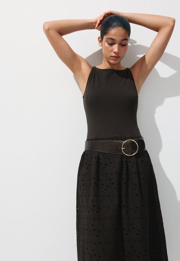 Mango ADULT - Jumper dress - brown