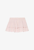 Superdry & Co SUPERDRY PRINTED TIERED MINI SKIRT.. - Mini skirt - rose blush daisy hearts