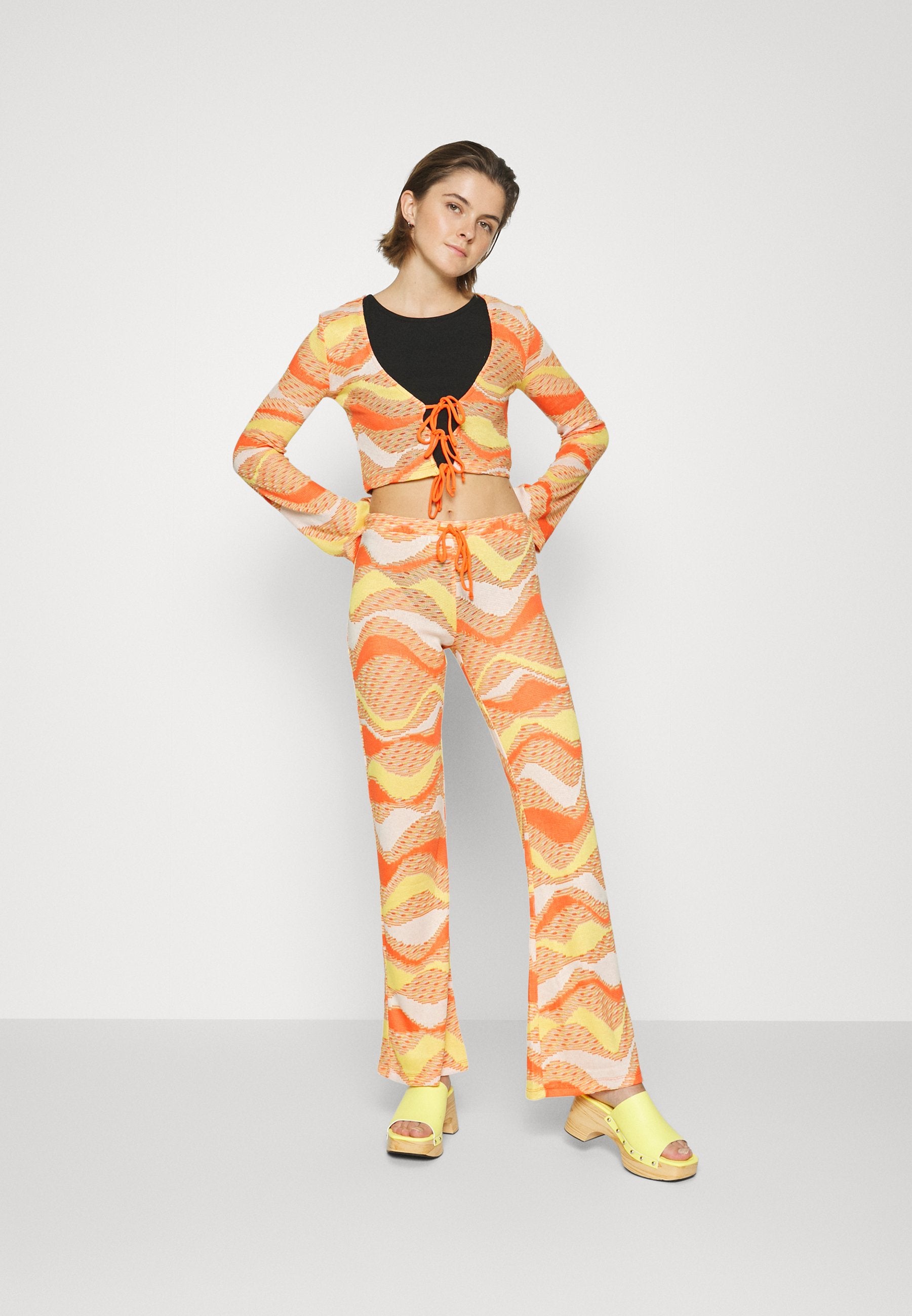NEW girl ORDER FLARE TROUSERS