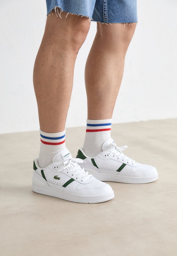 Lacoste T CLIP SET 224 - Trainers - blanc/vert foncé